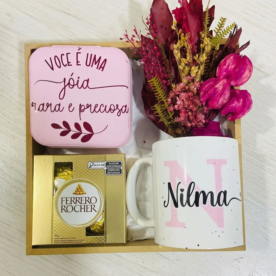 Gift Box Feminino Personalizado — Mimos da Maju