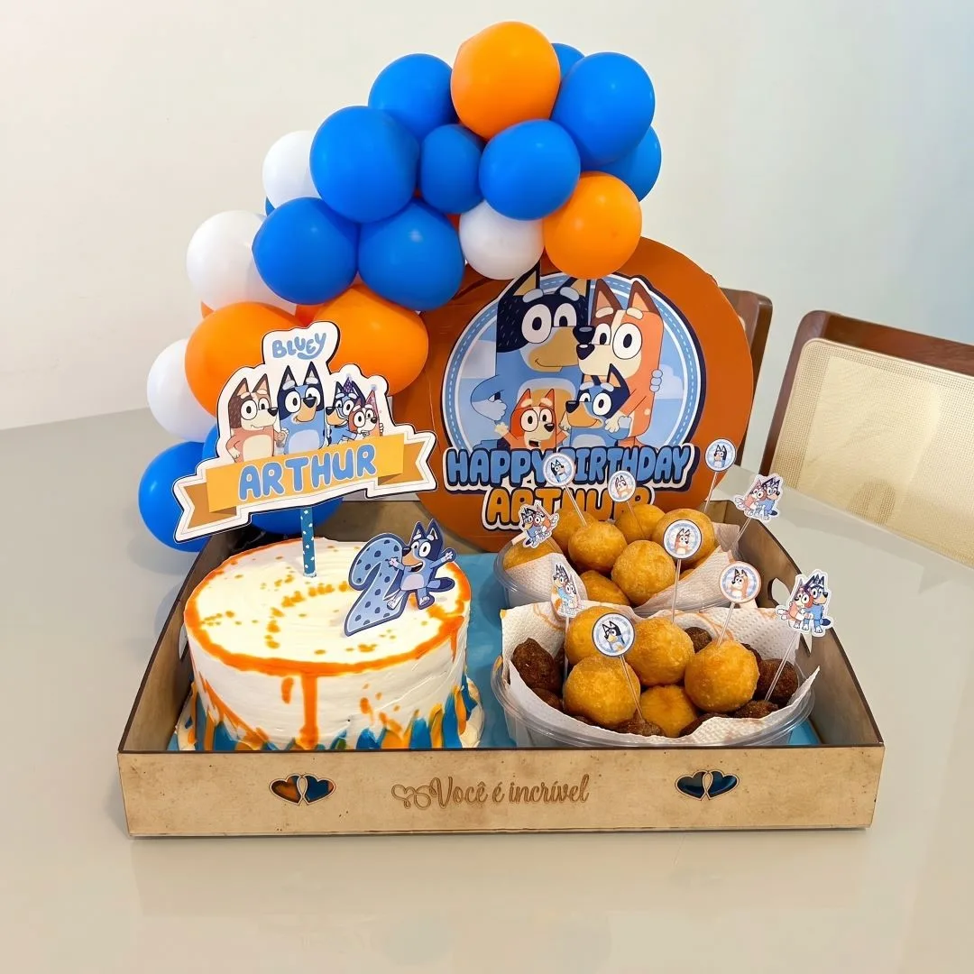 Kit Festa Temática Completo — Mimos da Maju