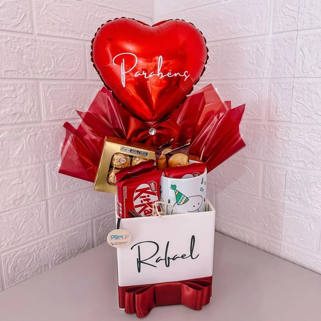 Explosion Box Personalizada — Mimos da Maju