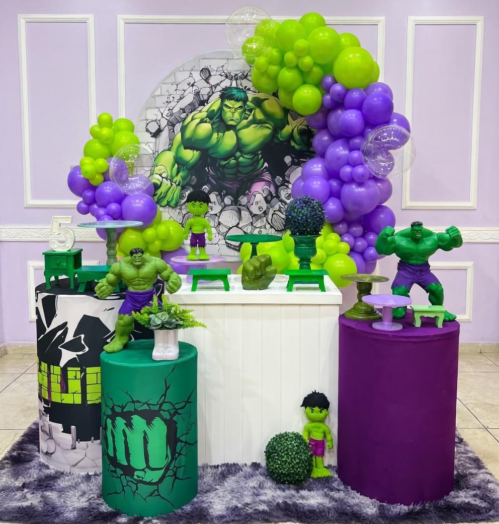 Decoração Hulk