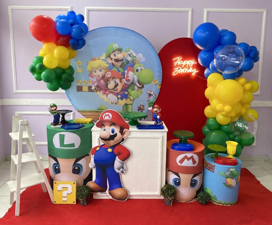 Decoração Mario Bros