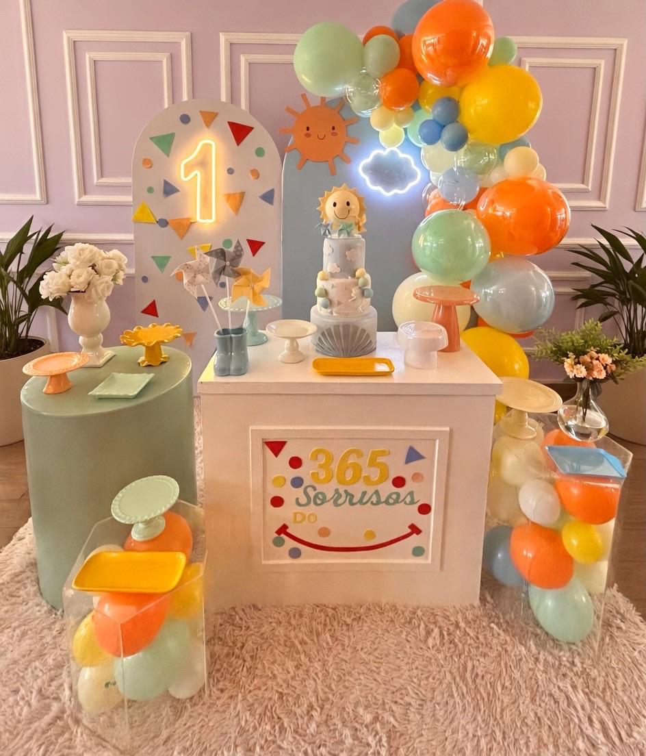Decoração de festa infantil personalizada — Mimos da Maju