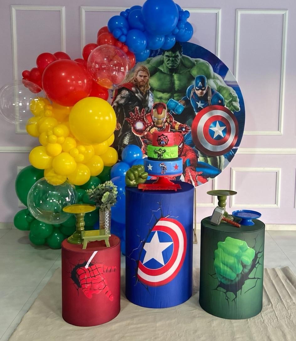 Decoração Vingadores Realista
